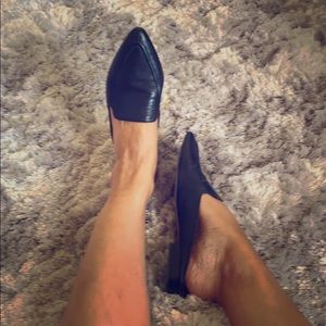 Franco Sarto Black Mules